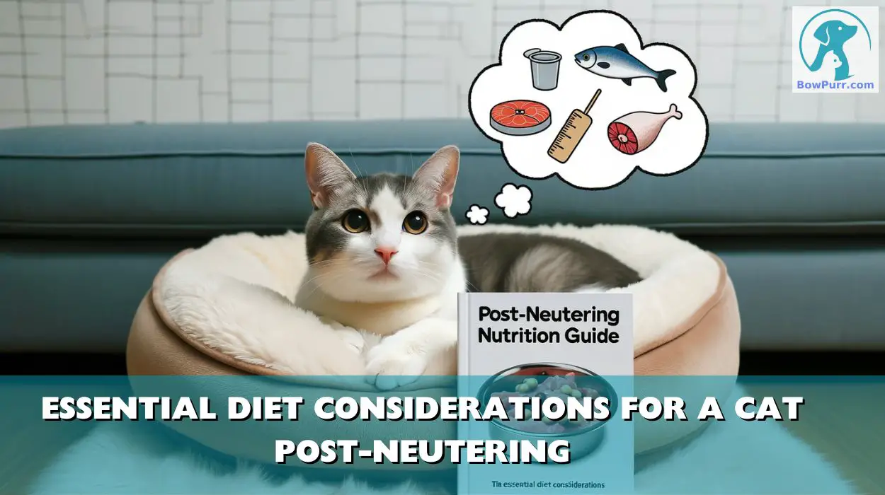 Essential Diet Considerations for A Cat Post-Neutering